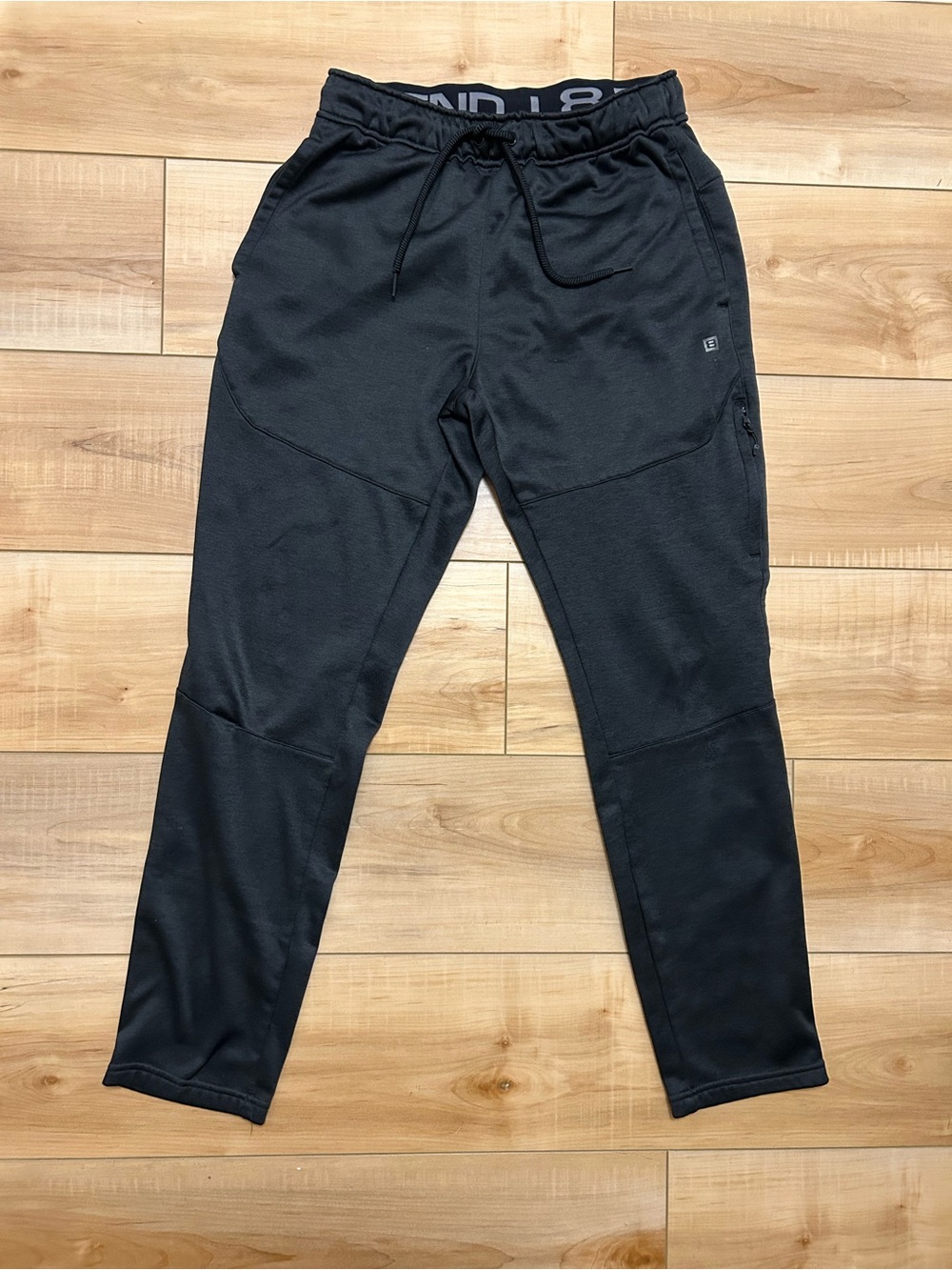 Layer 8 Men's Black Athletic Jogger Pants